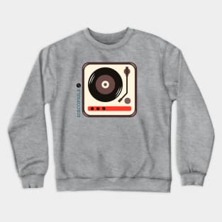 Audiophile Turntable Crewneck Sweatshirt